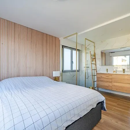 公寓 Sea View And Premium Comfort With Ac And Wifi *